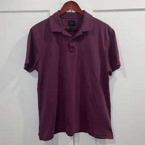 Men’s 14th & Union Purple Polo Size Large